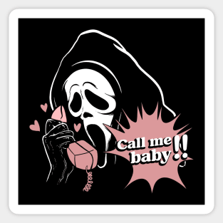 Call me baby! Sticker